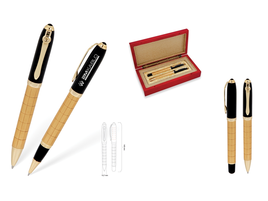 Ballpoint-Roller Pen Set